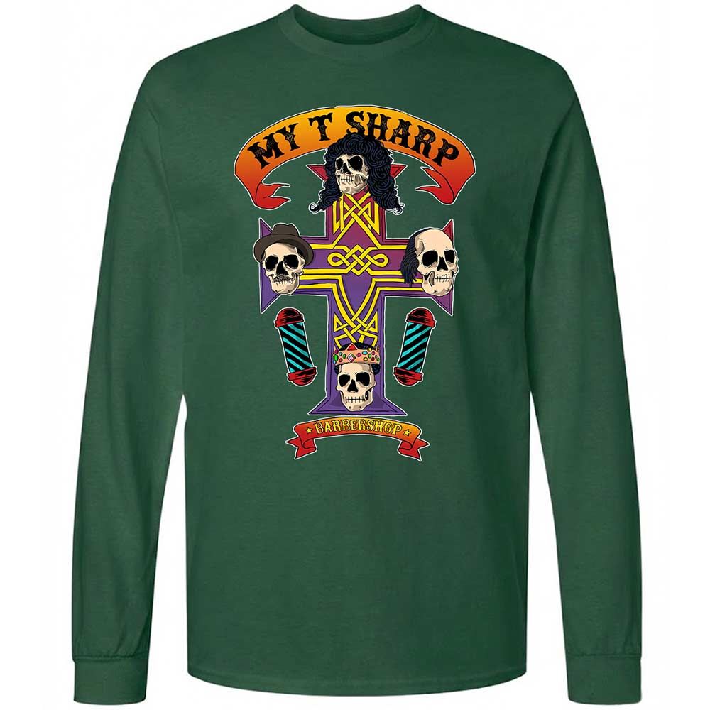 My-T-Sharp Barbershop - Forest Green - 4