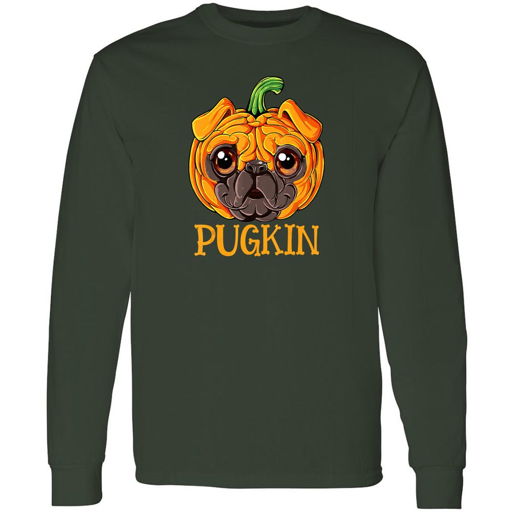 Long Sleeve T-Shirt - AJEL14DZ - Forest Green - 4