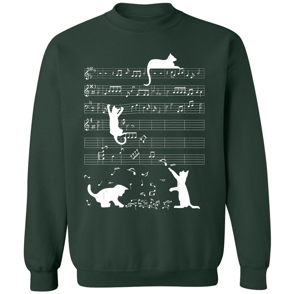 Classic Unisex Sweatshirt - 267WZ7XU - Forest Green - 4