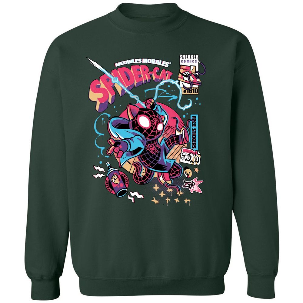 Classic Unisex Sweatshirt - YAT7BKFH - Forest Green - 4