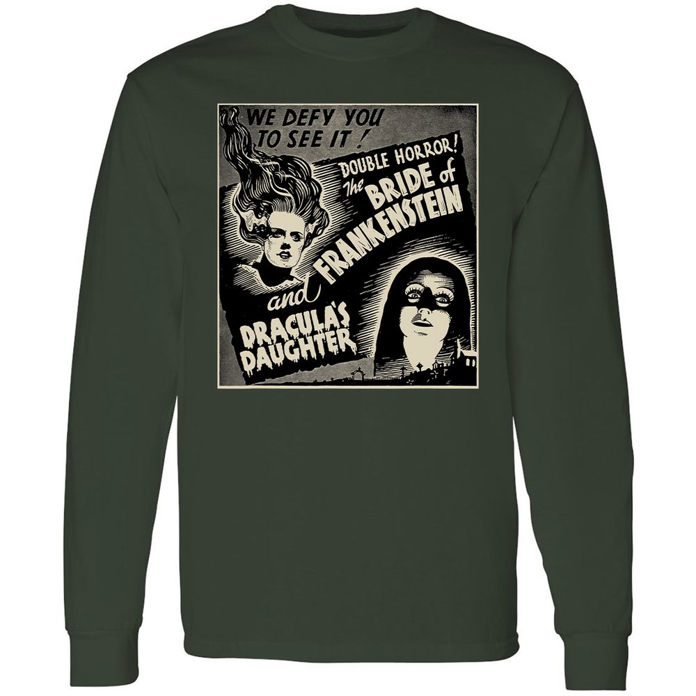 Long Sleeve T-Shirt - 72X9VET8 - Forest Green - 4