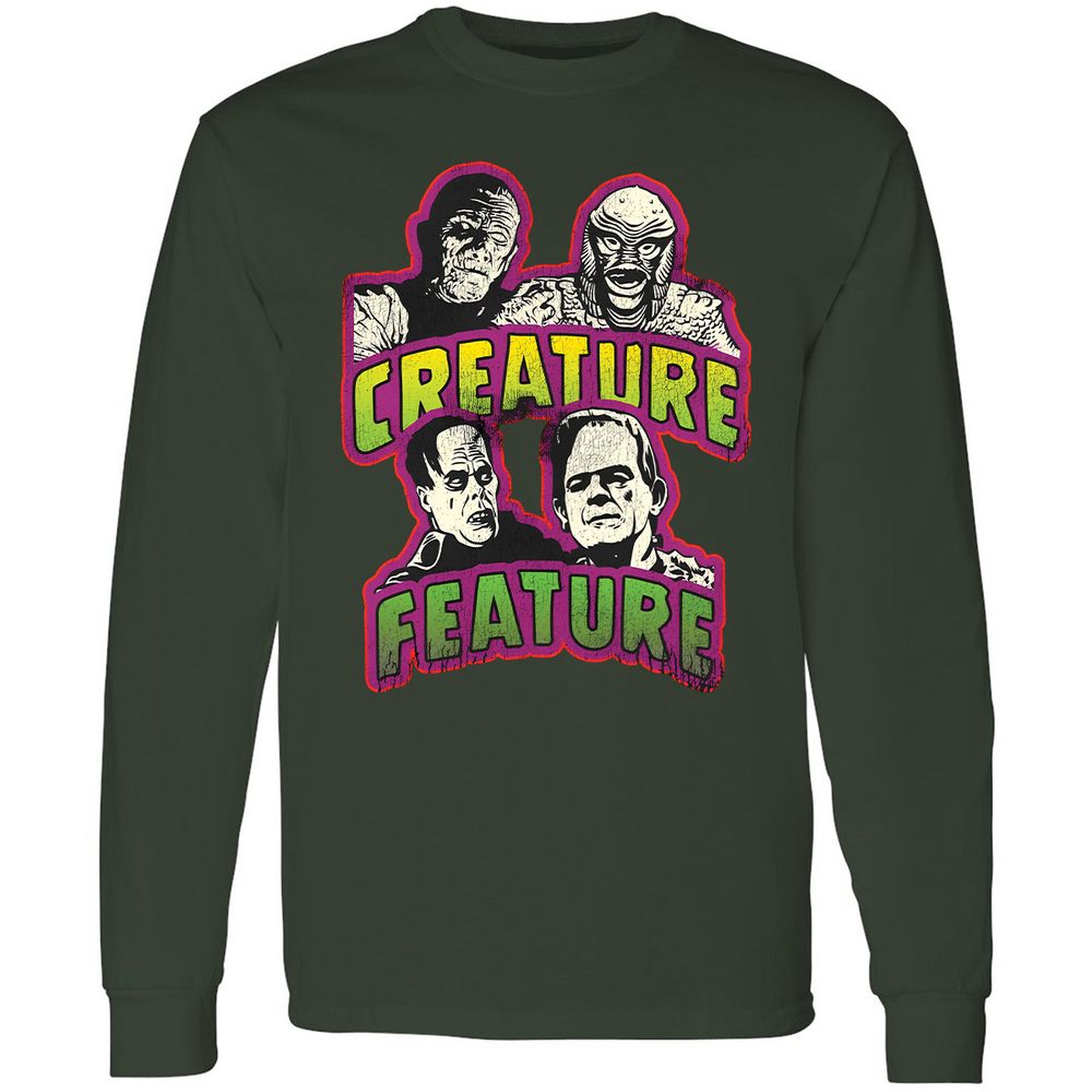 Long Sleeve T-Shirt - CJF4FNCP - Forest Green - 4