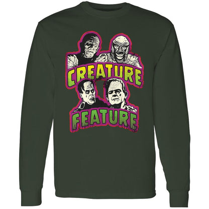 Long Sleeve T-Shirt - CJF4FNCP - Forest Green - 4