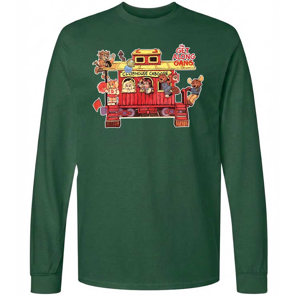 Long Sleeve T-Shirt - PUNVPKXX - Forest Green - 4