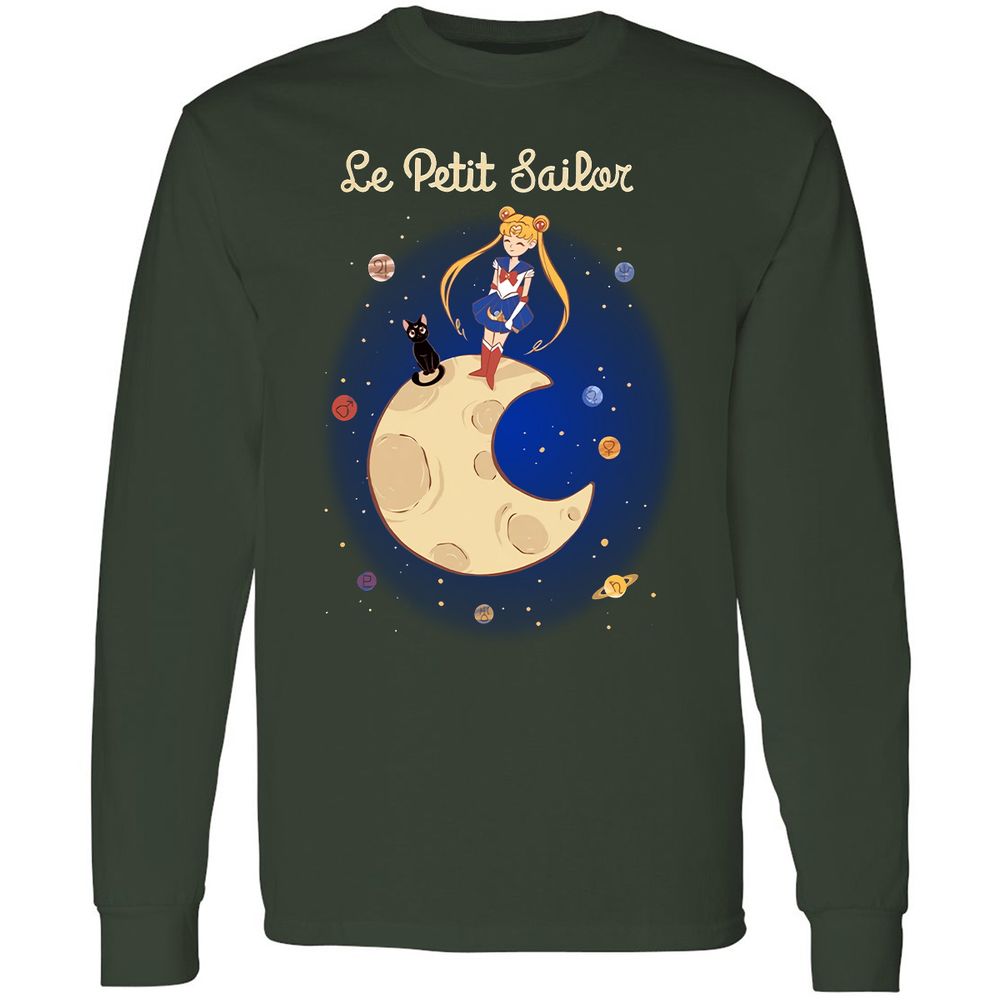 Long Sleeve T-Shirt - C3QSLZRA - Forest Green - 4