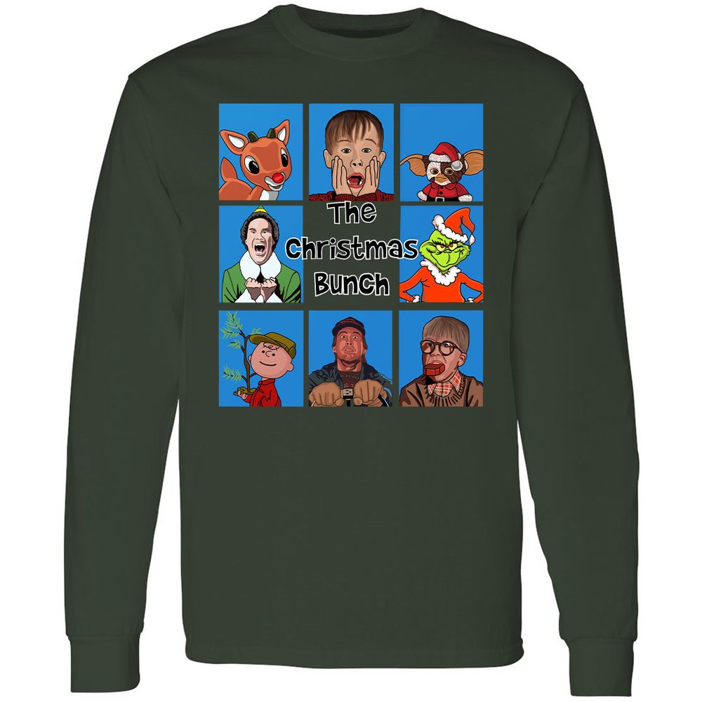 Long Sleeve T-Shirt - MSPHDW3Y - Forest Green - 4