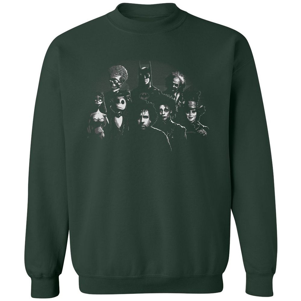Classic Unisex Sweatshirt - D3L3YHMG - Forest Green - 4