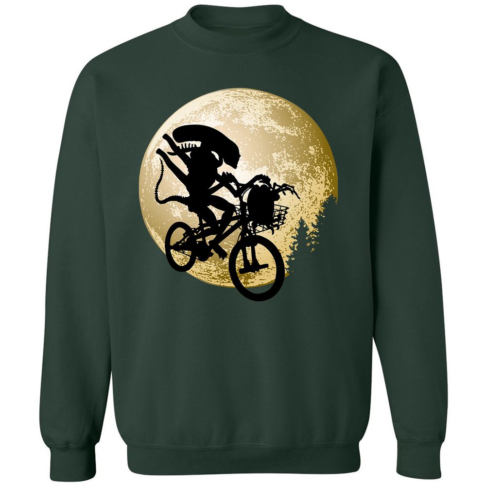 Classic Unisex Sweatshirt - 74KS26FM - Forest Green - 4
