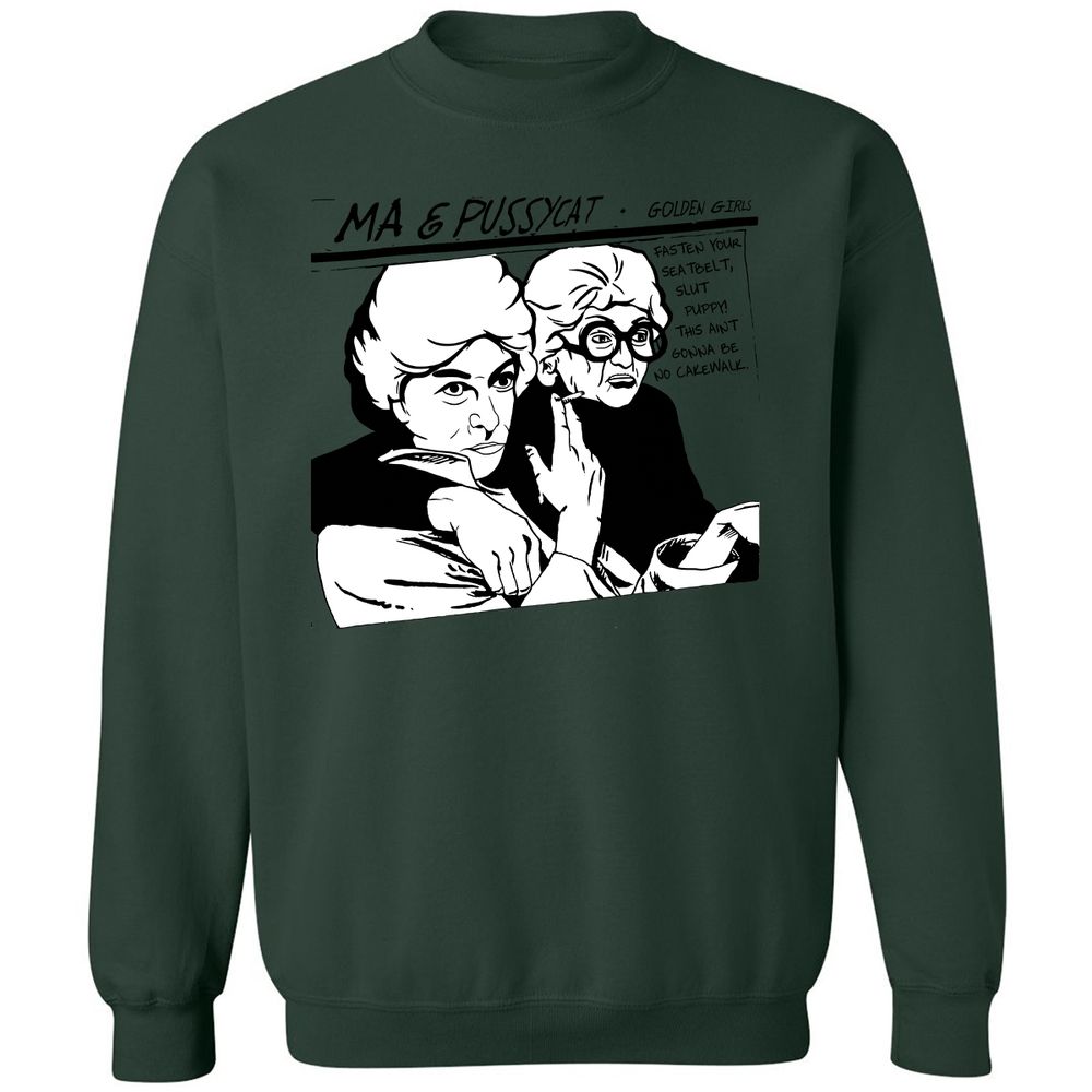 Classic Unisex Sweatshirt - H35FEUJM - Forest Green - 4