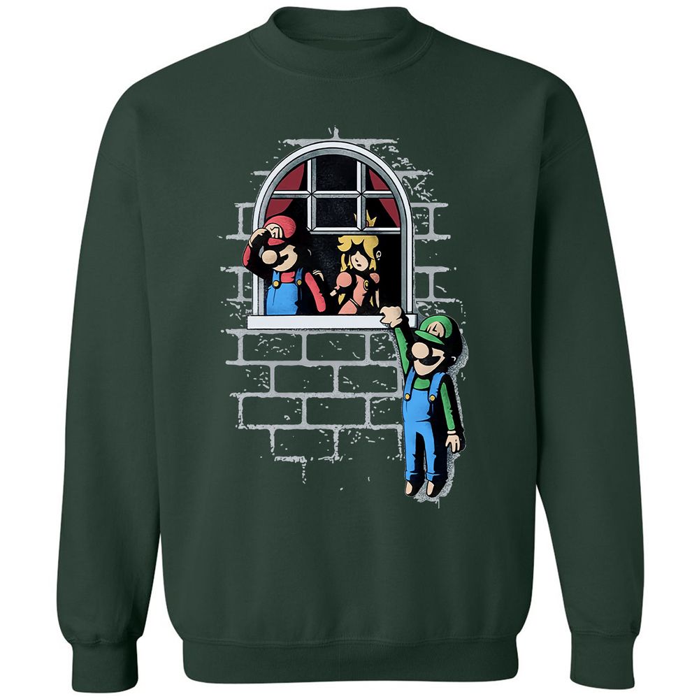 Classic Unisex Sweatshirt - HNPZ8VDX - Forest Green - 4