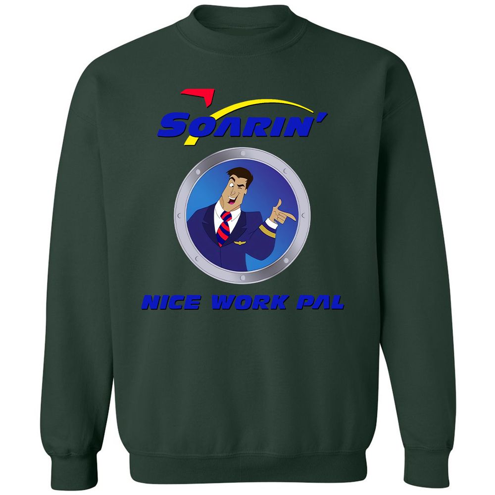 Classic Unisex Sweatshirt - HLXFVLHV - Forest Green - 4