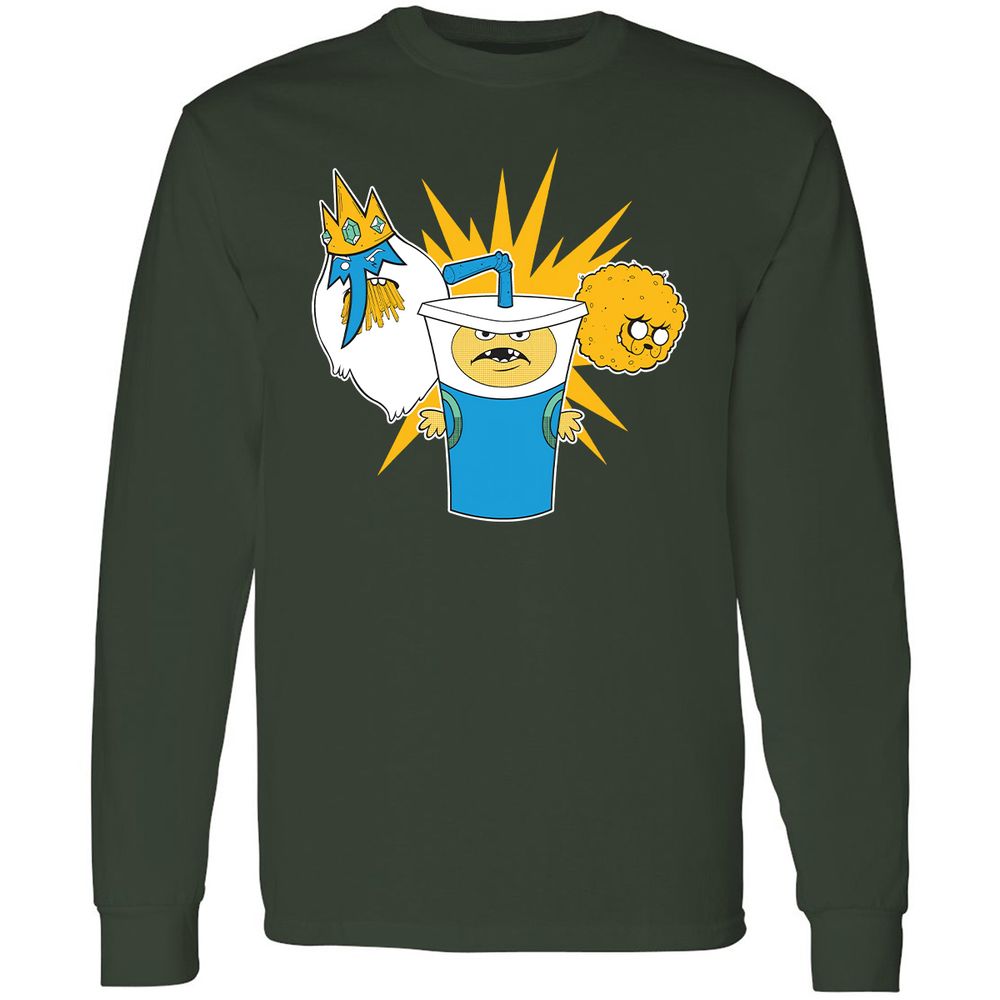 Long Sleeve T-Shirt - MXUGG8N2 - Forest Green - 4