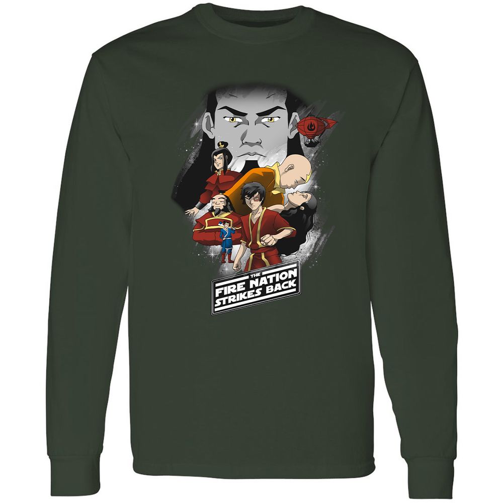Long Sleeve T-Shirt - 6GFRXX8E - Forest Green - 4