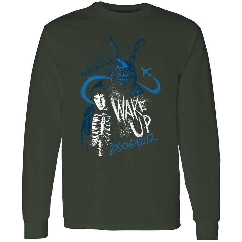 Long Sleeve T-Shirt - 3ZAKECK4 - Forest Green - 4