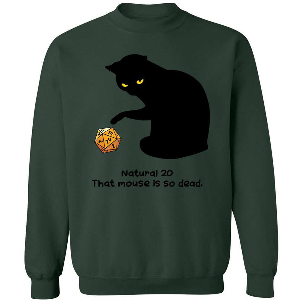 Classic Unisex Sweatshirt - G6YU7NBM - Forest Green - 4