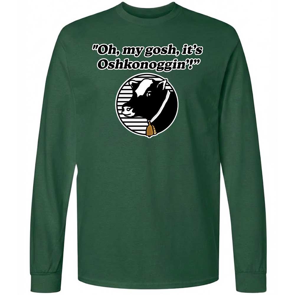 Long Sleeve T-Shirt - CGD6URKM - Forest Green - 4