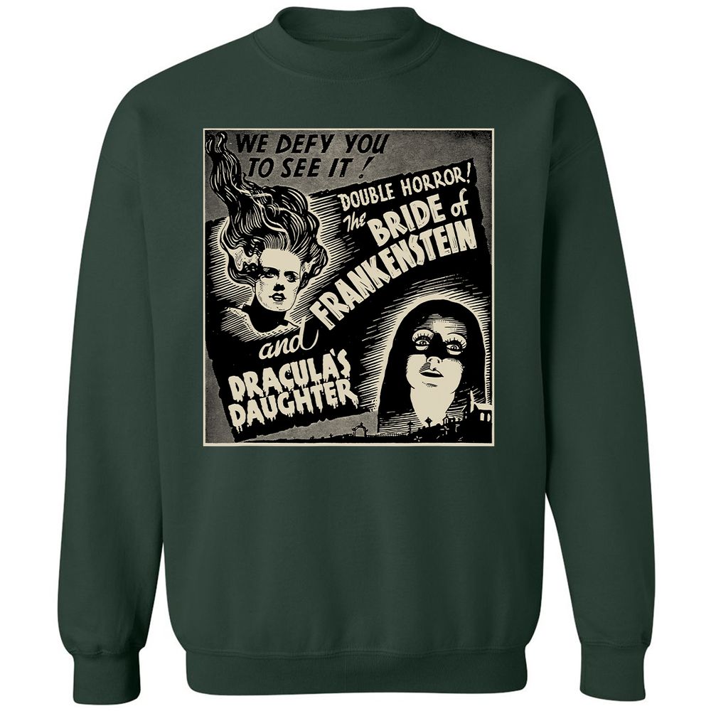Classic Unisex Sweatshirt - 3TWJ1MFU - Forest Green - 4