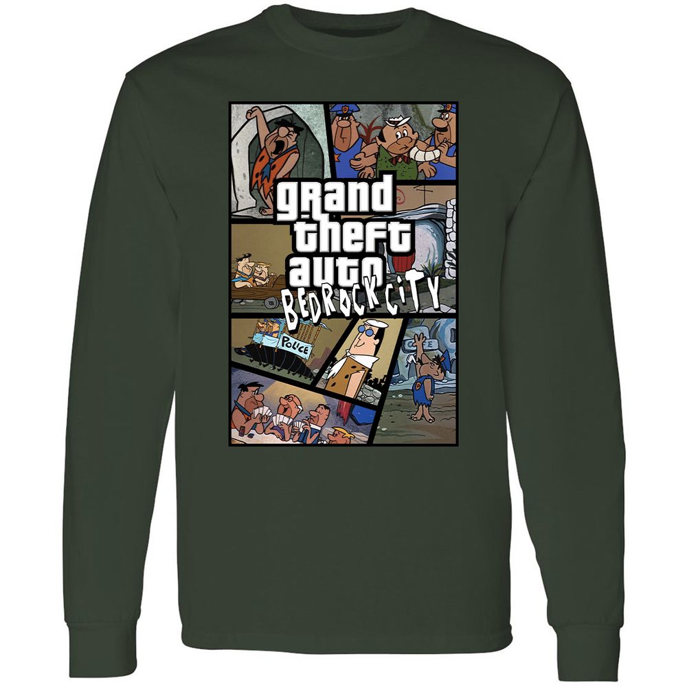 Long Sleeve T-Shirt - LGVG61VT - Forest Green - 4