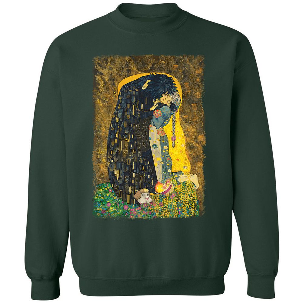 Classic Unisex Sweatshirt - VUV54B4M - Forest Green - 4