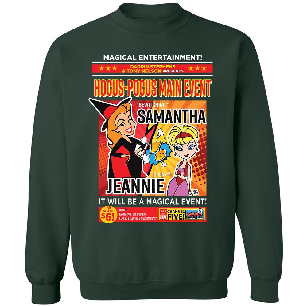 Classic Unisex Sweatshirt - T7CT391V - Forest Green - 4