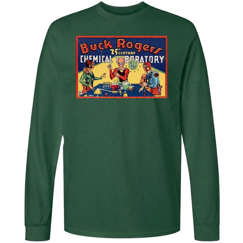 Long Sleeve T-Shirt - 2EG8JXB6 - Forest Green - 4
