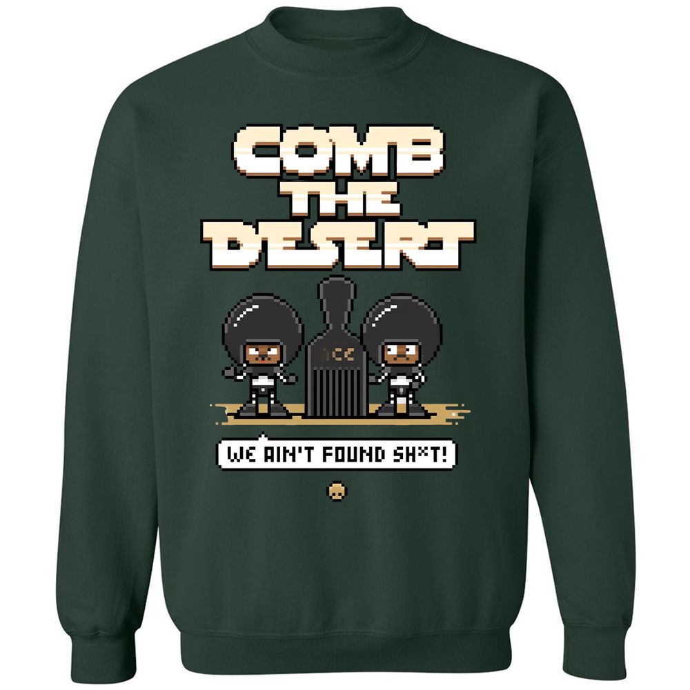 Comb The Desert - Forest Green - 4