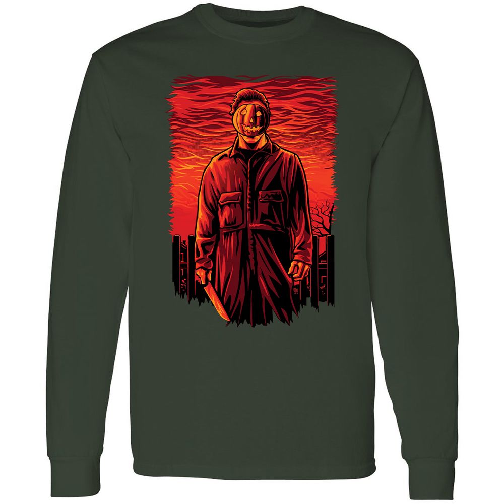 Long Sleeve T-Shirt - STP1VDQP - Forest Green - 4