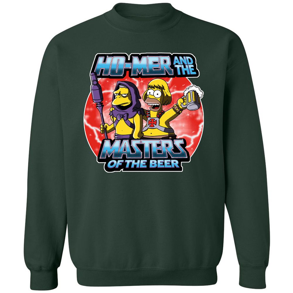 Classic Unisex Sweatshirt - EVAXZCAP - Forest Green - 4