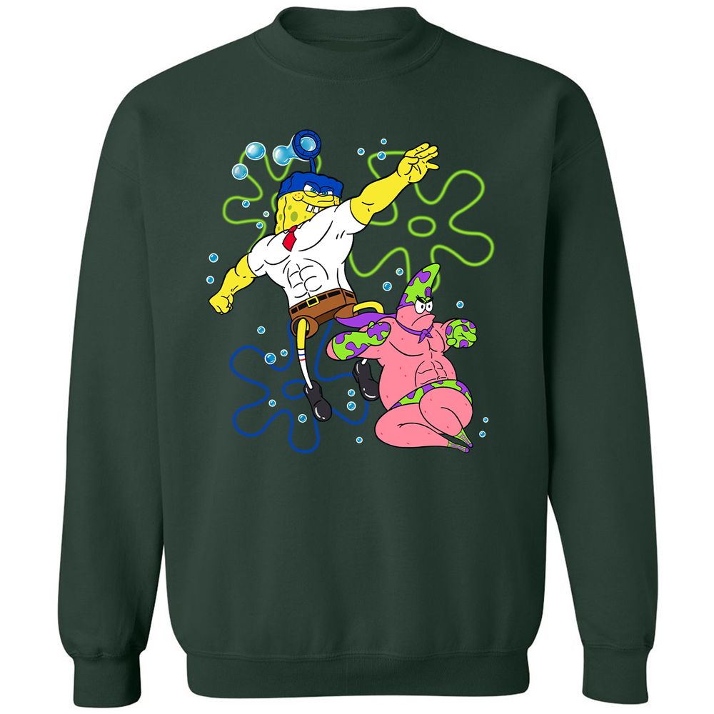 Classic Unisex Sweatshirt - M25K63MX - Forest Green - 4