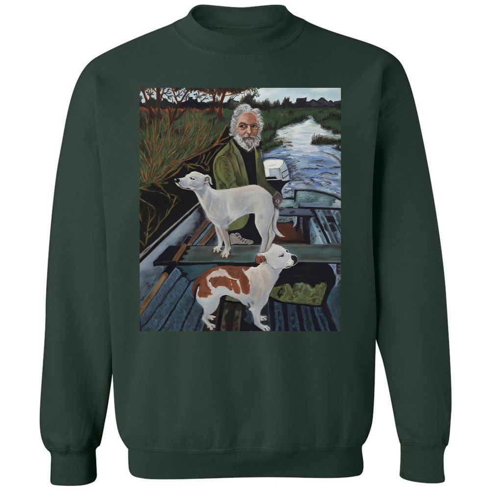 Classic Unisex Sweatshirt - QZ94E5WU - Forest Green - 4