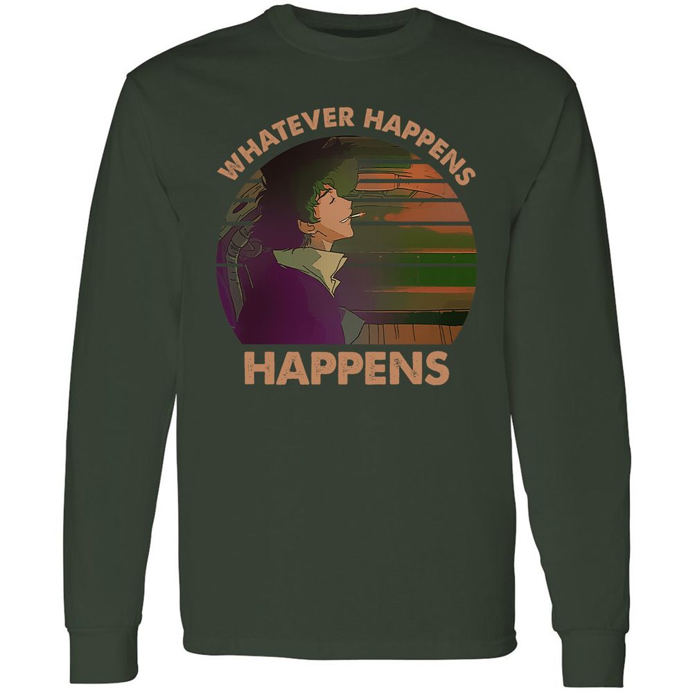 Long Sleeve T-Shirt - EXMBYG9J - Forest Green - 4