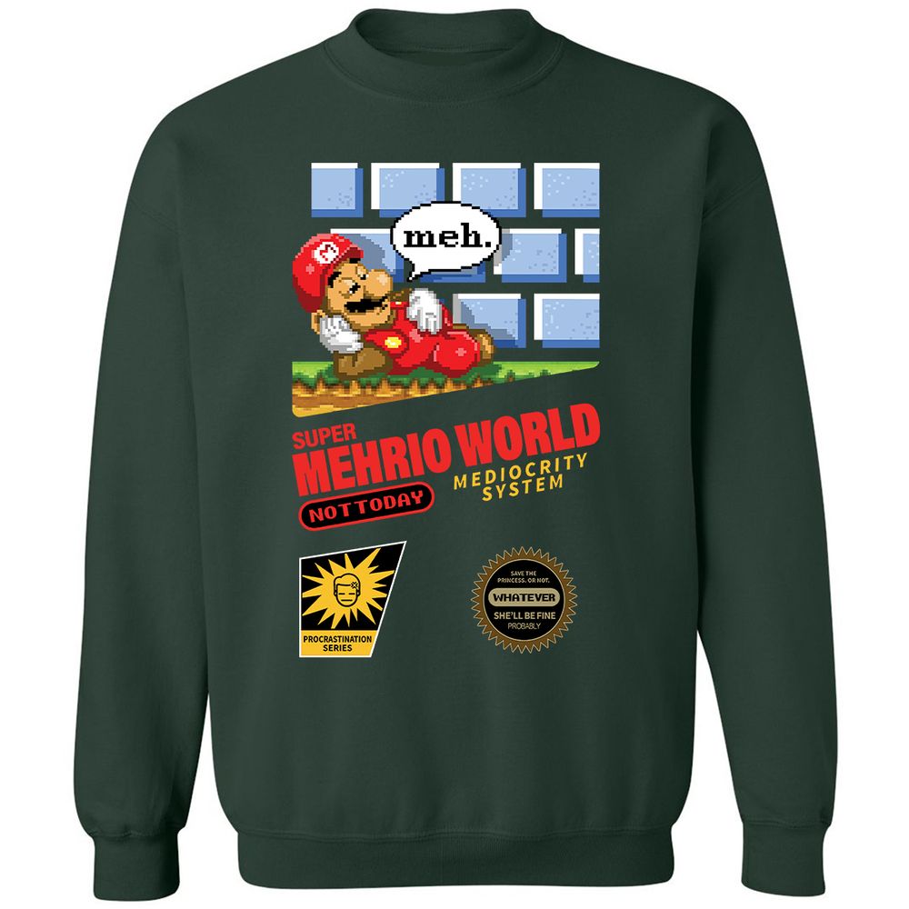 Classic Unisex Sweatshirt - 776W3FVS - Forest Green - 4