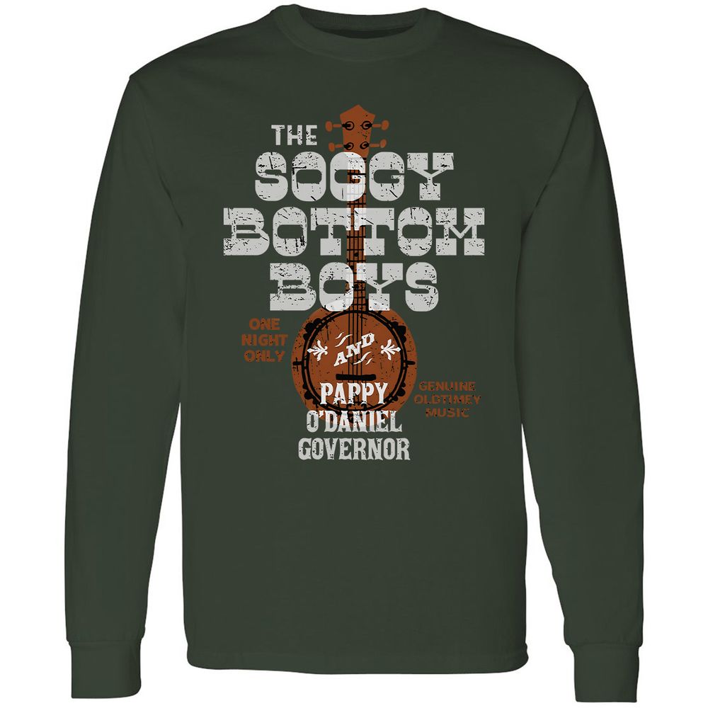 Long Sleeve T-Shirt - 8JRESGYY - Forest Green - 4