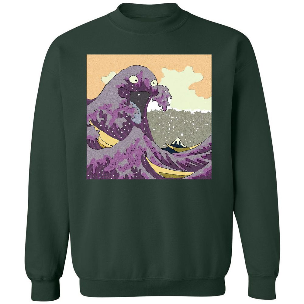 Classic Unisex Sweatshirt - 358VGV3J - Forest Green - 4