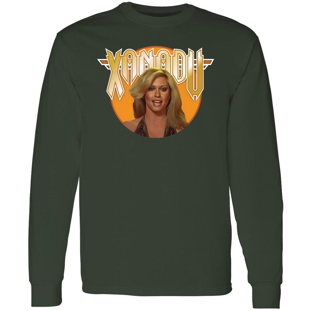 Long Sleeve T-Shirt - CX2BZ6ZG - Forest Green - 4