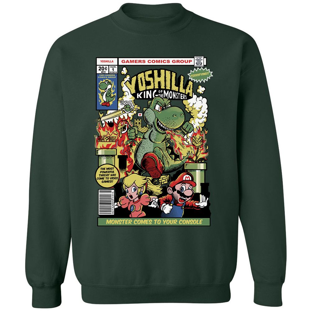 Classic Unisex Sweatshirt - WCU36RAG - Forest Green - 4