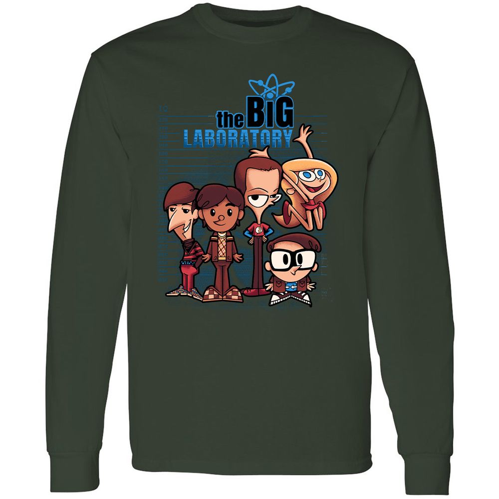 Long Sleeve T-Shirt - 7SWXYJ9L - Forest Green - 4