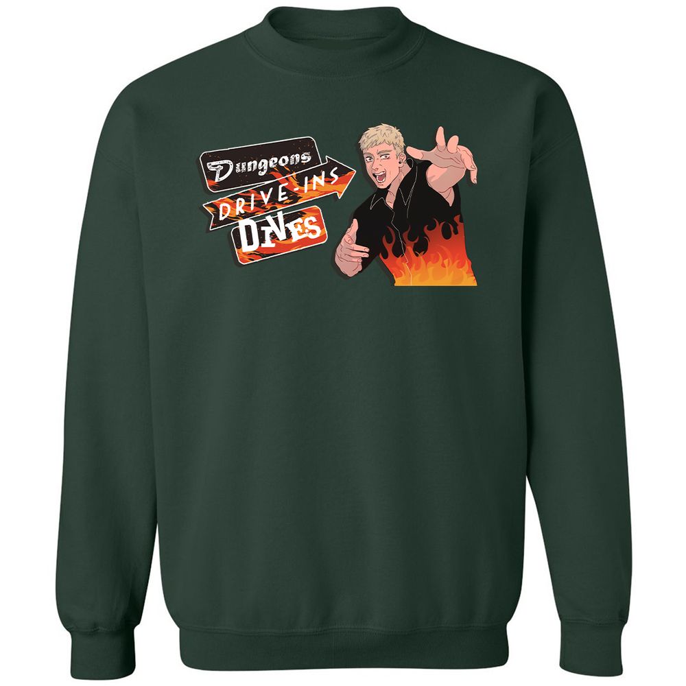 Classic Unisex Sweatshirt - X9TJ55T1 - Forest Green - 4