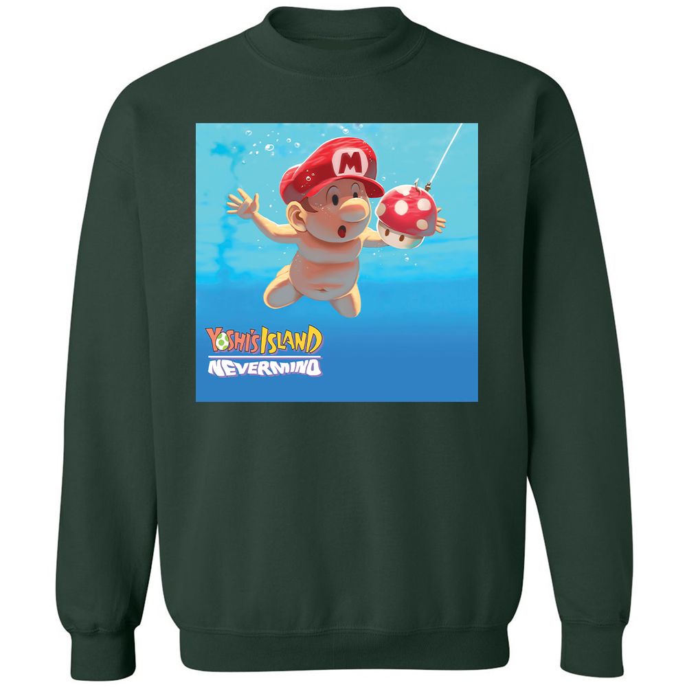 Classic Unisex Sweatshirt - 6H8APWLY - Forest Green - 4