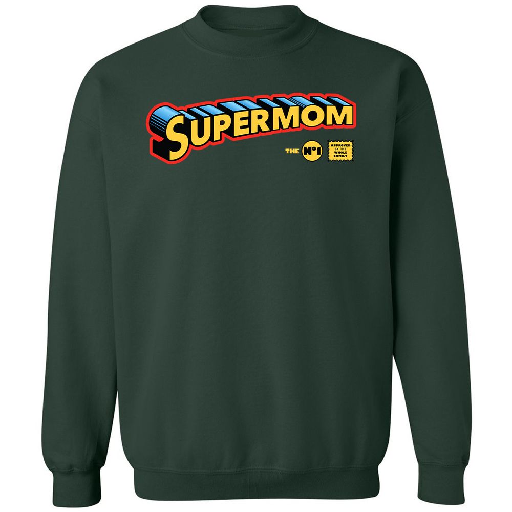 Classic Unisex Sweatshirt - FQUXL6MV - Forest Green - 4