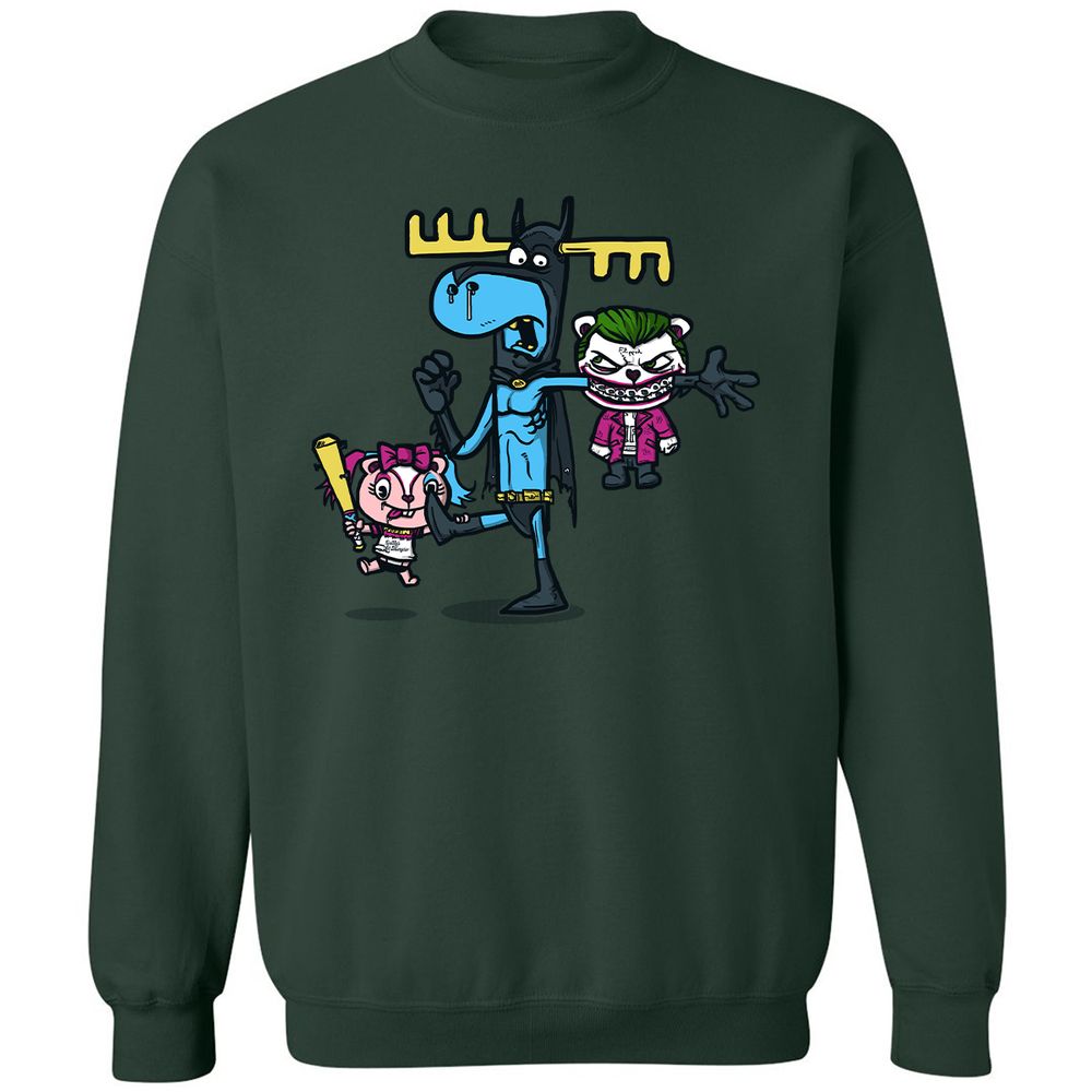 Classic Unisex Sweatshirt - CYYBB1BF - Forest Green - 4