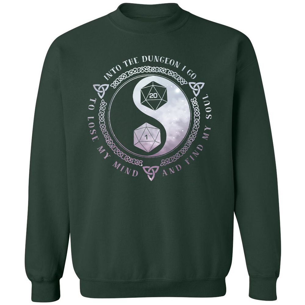 Classic Unisex Sweatshirt - JN3YH641 - Forest Green - 4