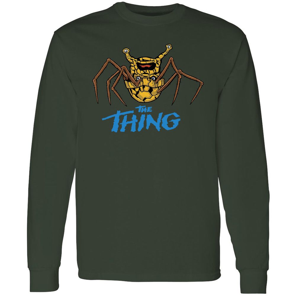 Long Sleeve T-Shirt - 71APY1KN - Forest Green - 4