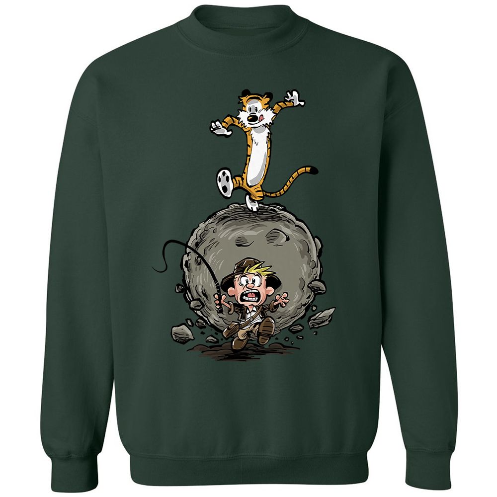 Classic Unisex Sweatshirt - M5A4DLBC - Forest Green - 4