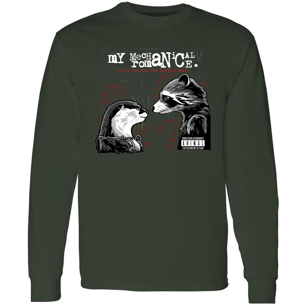 Long Sleeve T-Shirt - 5VX2FQ2U - Forest Green - 4