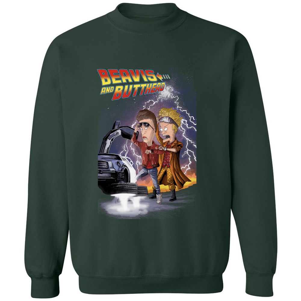 Classic Unisex Sweatshirt - WRW81YHY - Forest Green - 4