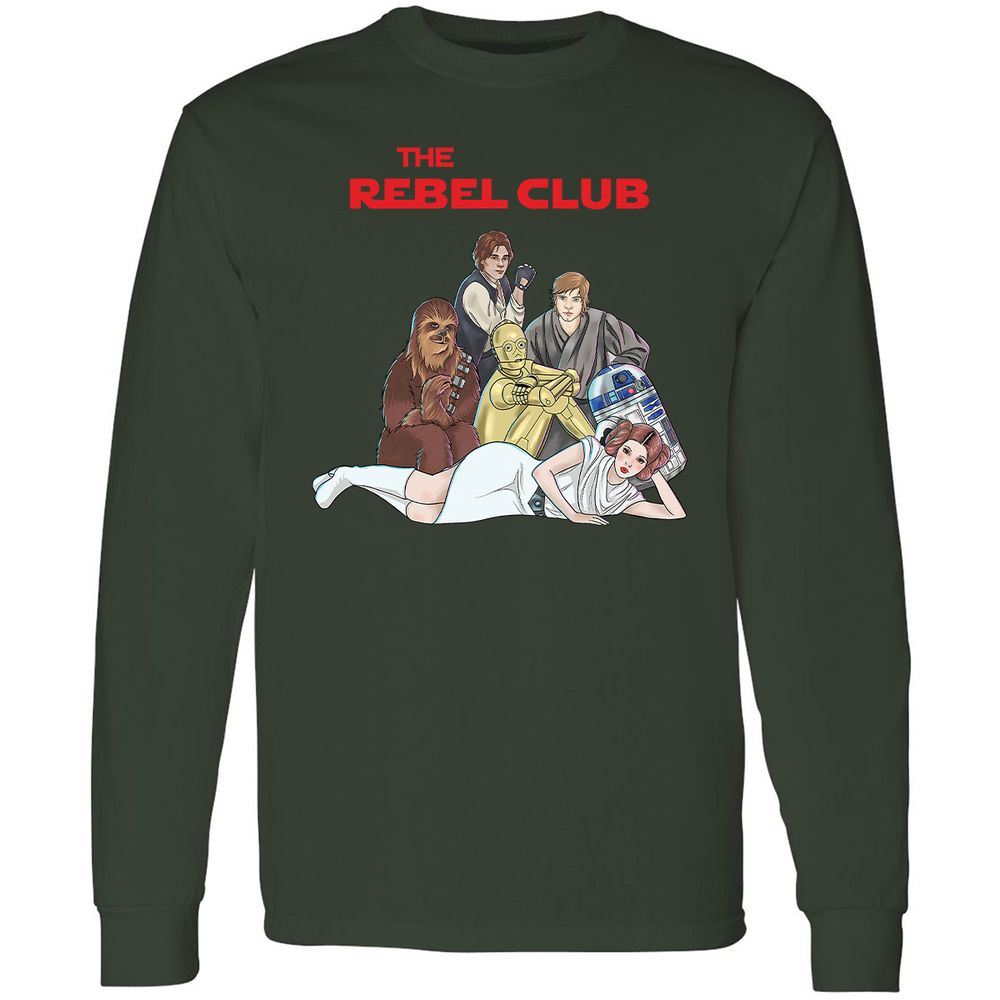 Long Sleeve T-Shirt - EVCZ7MA4 - Forest Green - 4