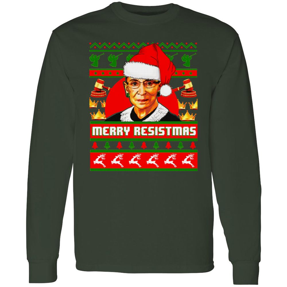 Long Sleeve T-Shirt - TEY4HMKQ - Forest Green - 4