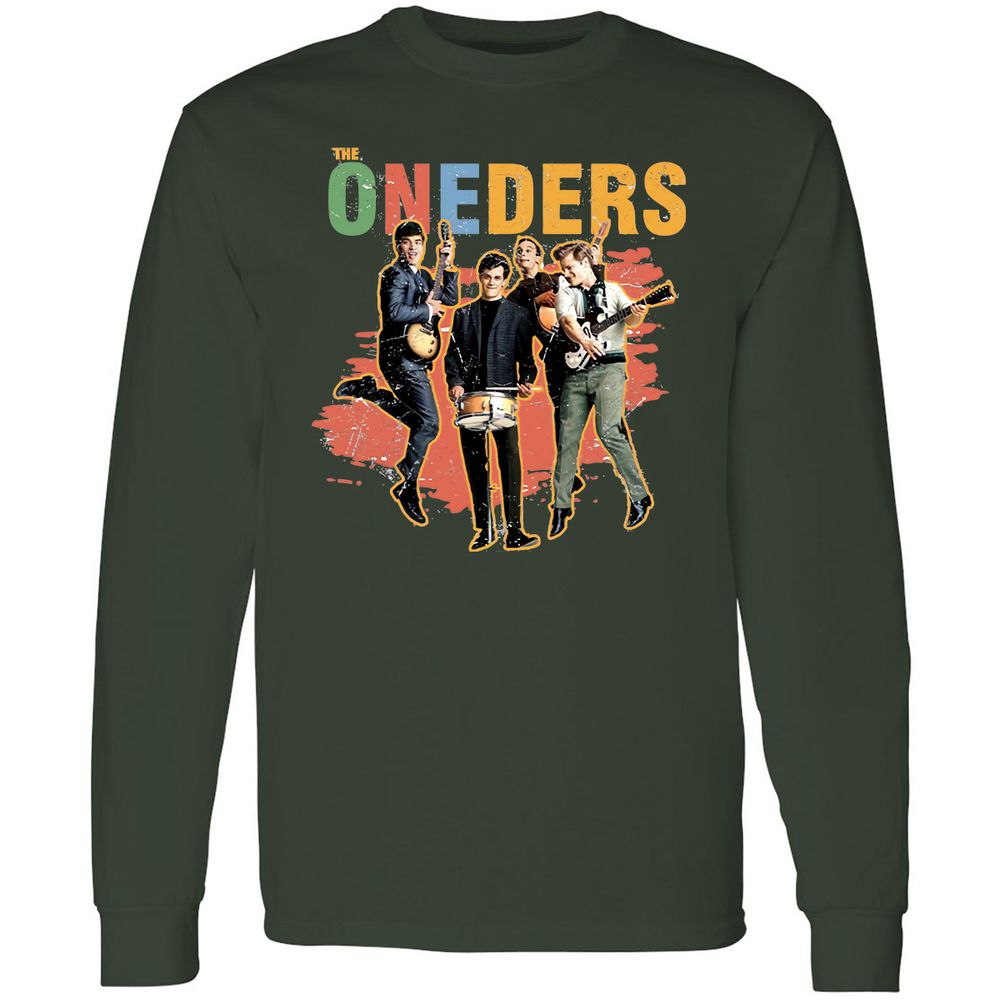 Long Sleeve T-Shirt - 4V67DNEA - Forest Green - 4