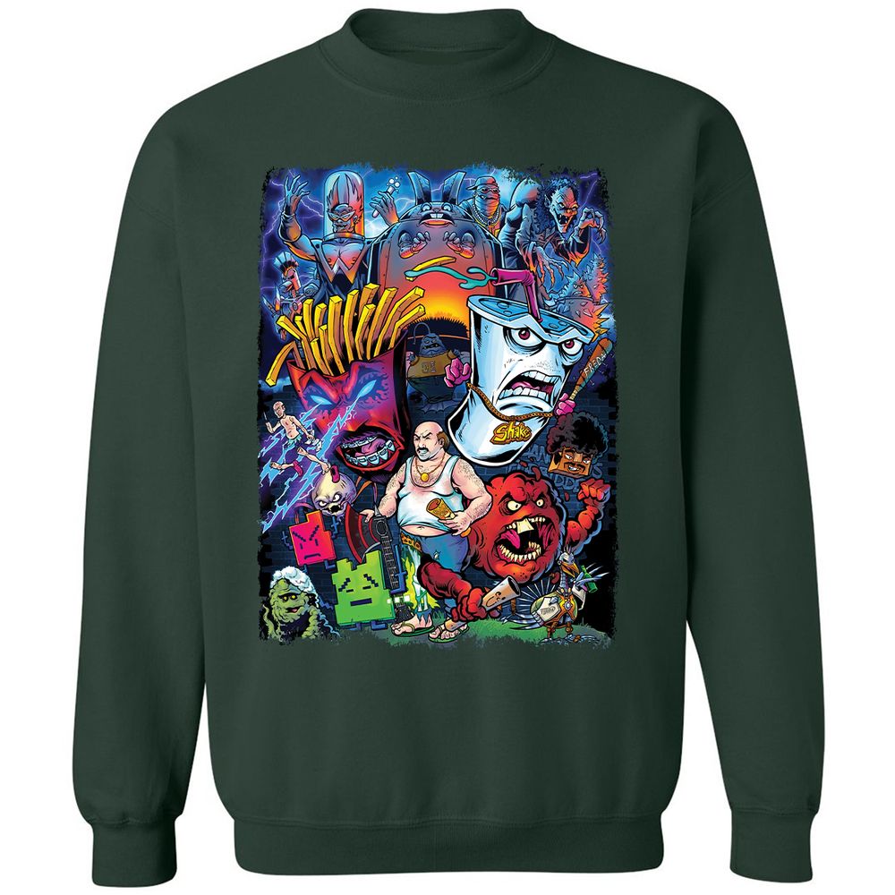 Classic Unisex Sweatshirt - BMNKE7QM - Forest Green - 4